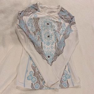 Athleta winter fleece-lined top